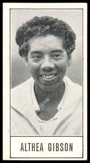 Barratt - 'Giants in Sport' #18 - Althea Gibson (Tennis) (1959)