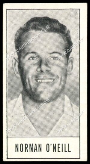 Barratt - 'Giants in Sport' #20 - Norman O'Neill (Cricket) (1959)