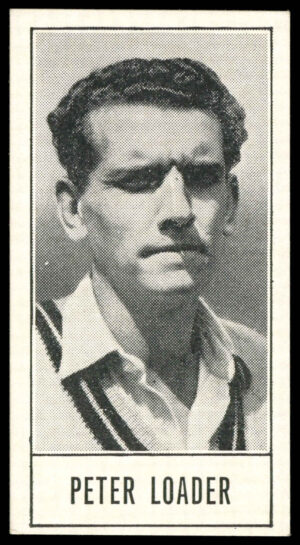Barratt - 'Giants in Sport' #26 - Peter Loader (Cricket) (1959) Barratt - 'Giants in Sport' #26 - Peter Loader (Cricket) (1959)