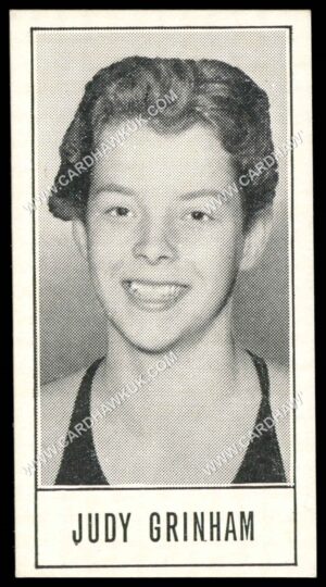 Barratt - 'Giants in Sport' #28 - Judy Grinham (Swimming) (1959)