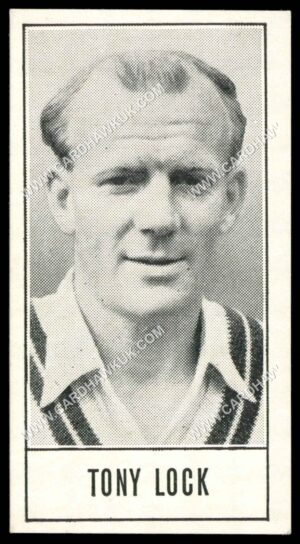 Barratt - 'Giants in Sport' #37 - Tony Lock (Cricket) (1959) Barratt - 'Giants in Sport' #37 - Tony Lock (Cricket) (1959)