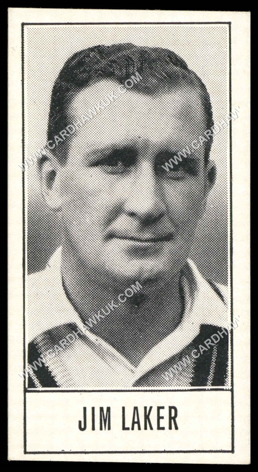 Barratt - 'Giants in Sport' #8 - Jim Laker (Cricket) (1959) Barratt - 'Giants in Sport' #8 - Jim Laker (Cricket) (1959)