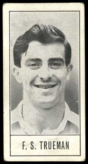 Barratt - 'Test Cricketers by E.W. Swanston' (1956) - F.S. Trueman (Yorkshire)