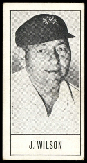 Barratt - 'Test Cricketers by E.W. Swanston' (1956) - J. Wilson (South Australia)