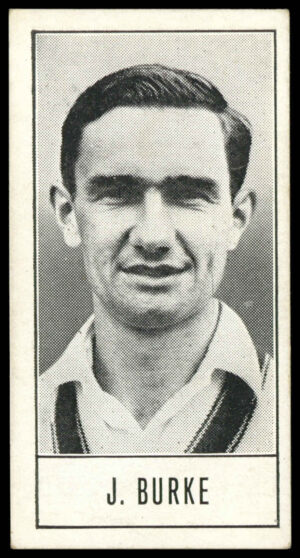 Barratt - 'Test Cricketers by E.W. Swanston' (1956) - J. Burke (New South Wales)