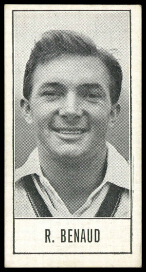 Barratt - 'Test Cricketers by E.W. Swanston' (1956) - R. Benaud (New South Wales)