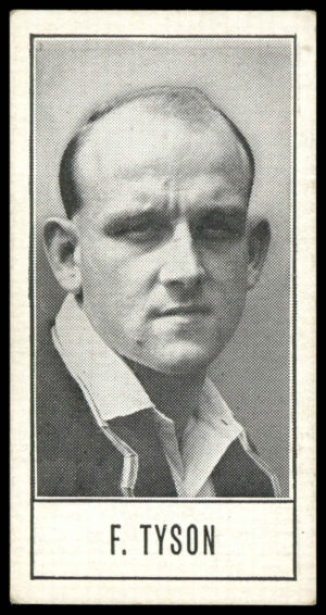 Barratt - 'Test Cricketers by E.W. Swanston' (1956) - F. Tyson (Northants)