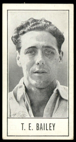Barratt - 'Test Cricketers by E.W. Swanston' (1956) - T.E. Bailey (Essex)