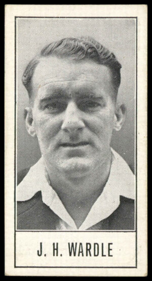 Barratt - 'Test Cricketers by E.W. Swanston' (1956) - J.H. Wardle (Yorkshire)