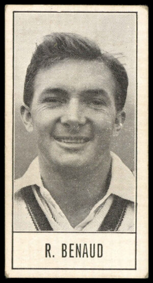 Barratt - 'Test Cricketers (Series B)' (1957) - R. Benaud (New South Wales) Barratt - 'Test Cricketers (Series B)' (1957) - R. Benaud (New South Wales)