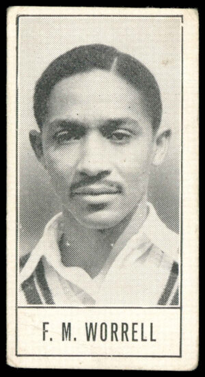 Barratt - 'Test Cricketers (Series B)' (1957) - F.M. Worrell (West Indies) Barratt - 'Test Cricketers (Series B)' (1957) - F.M. Worrell (West Indies)