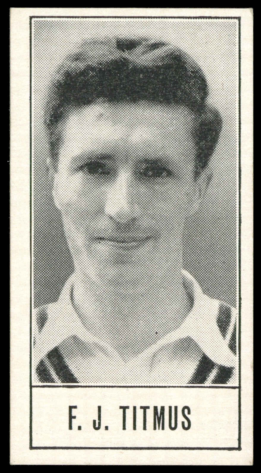 Barratt - 'Test Cricketers (Series B)' (1957) - F.J. Titmus (Middlesex) Barratt - 'Test Cricketers (Series B)' (1957) - F.J. Titmus (Middlesex)