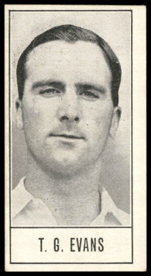 Barratt - 'Test Cricketers (Series B)' (1957) - T.G. Evans (Kent)