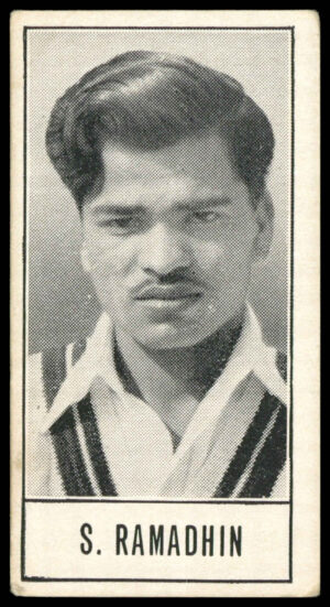Barratt - 'Test Cricketers (Series B)' (1957) - S. Ramadhin (West Indies) Barratt - 'Test Cricketers (Series B)' (1957) - S. Ramadhin (West Indies)