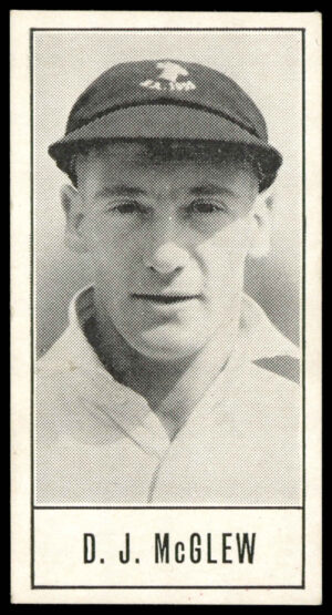 Barratt - 'Test Cricketers (Series B)' (1957) - D.J. McGlew (South Africa) Barratt - 'Test Cricketers (Series B)' (1957) - D.J. McGlew (South Africa)
