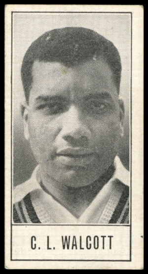 Barratt - 'Test Cricketers (Series B)' (1957) - C.L. Walcott (West Indies) Barratt - 'Test Cricketers (Series B)' (1957) - C.L. Walcott (West Indies)