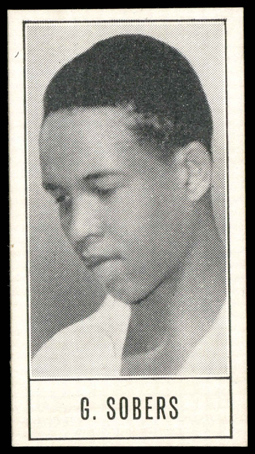 Barratt - 'Test Cricketers (Series B)' (1957) - G. Sobers (West Indies) Barratt - 'Test Cricketers (Series B)' (1957) - G. Sobers (West Indies)