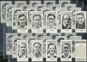 Barratt - 'Test Cricketers by E.W. Swanston' (1956) - Complete Set