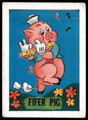 Barratt & Co - 'Walt Disney Characters' (1955) - Fifer Pig