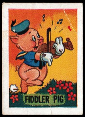 Barratt & Co - 'Walt Disney Characters' (1955) - Fiddler Pig