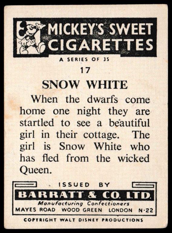 Barratt & Co - 'Walt Disney Characters' (1955) - Pinocchio Barratt & Co - 'Walt Disney Characters' (1955) - Pinocchio