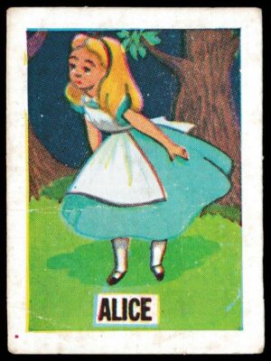 Barratt & Co - 'Walt Disney Characters' (1955) - Alice