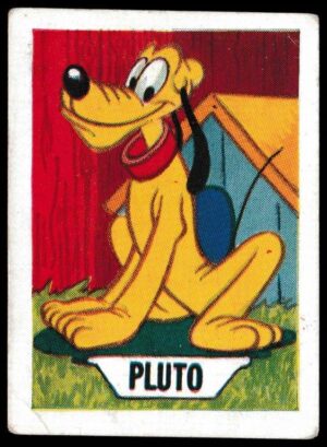 Barratt & Co - 'Walt Disney Characters' (1955) - Pluto