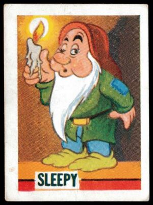 Barratt & Co - 'Walt Disney Characters' (1955) - Sleepy