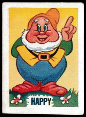 Barratt & Co - 'Walt Disney Characters' (1955) - Happy
