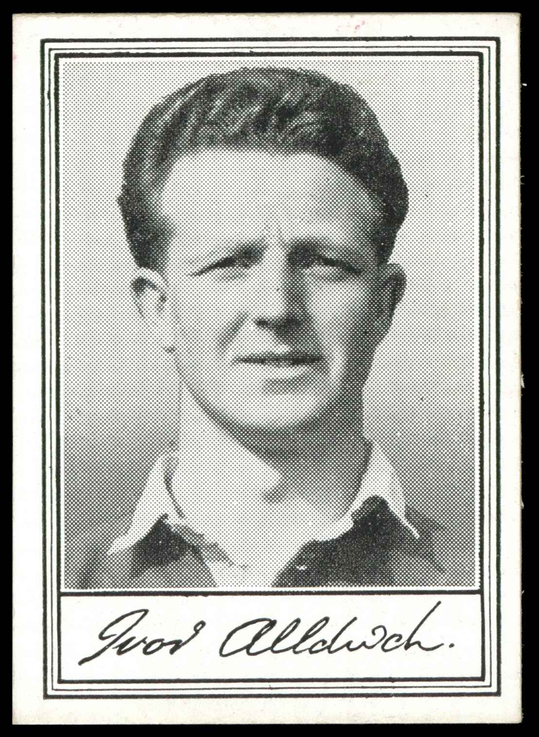 Barratt & Co - 'Famous Footballers A.1' (1953) #29 I. Allchurch (Swansea Town) Barratt & Co - 'Famous Footballers A.1' (1953) #29 I. Allchurch (Swansea Town)