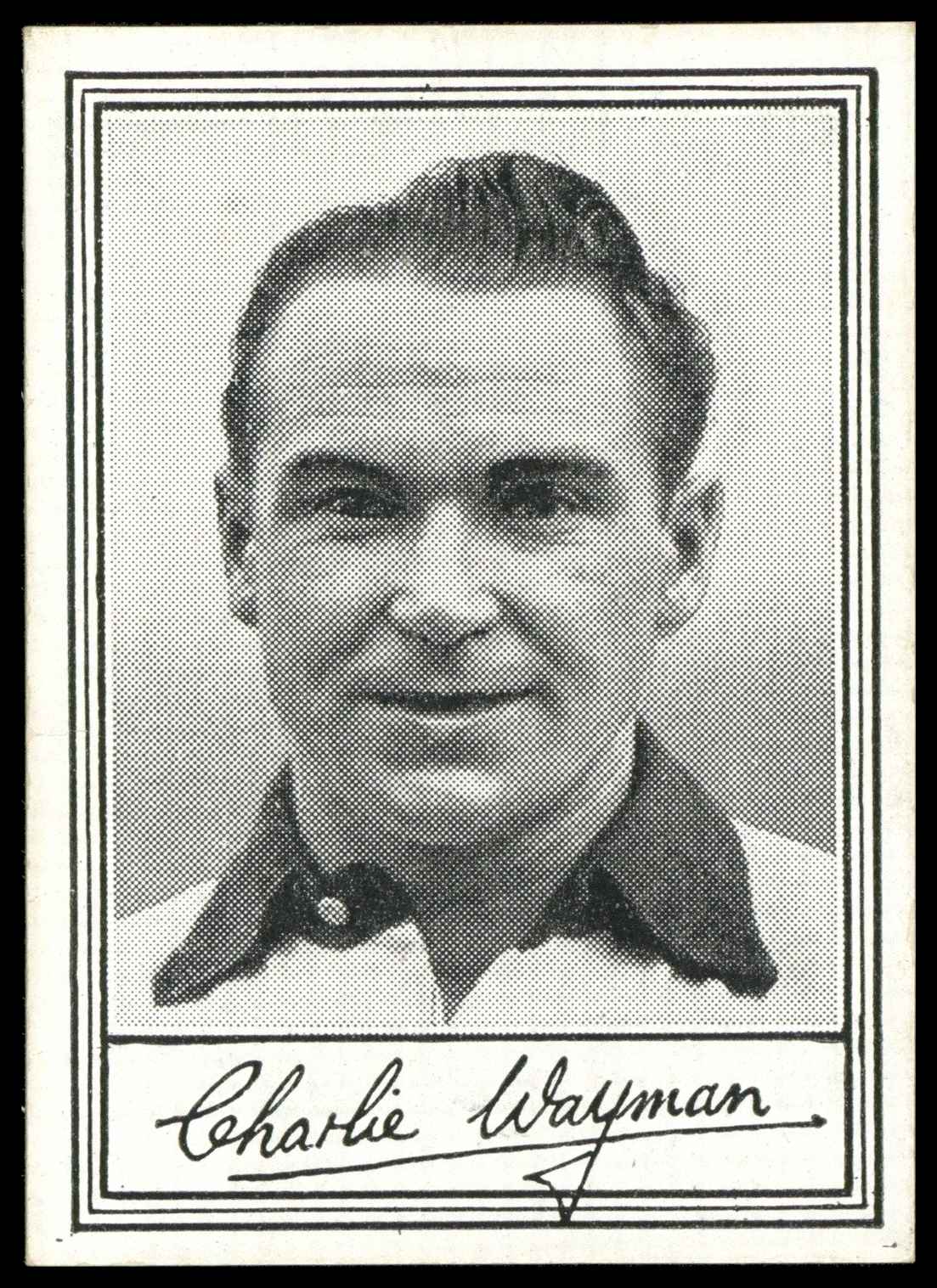 Barratt & Co - 'Famous Footballers A.1' (1953) #6 C. Wayman (Preston NE) Barratt & Co - 'Famous Footballers A.1' (1953) #6 C. Wayman (Preston NE)
