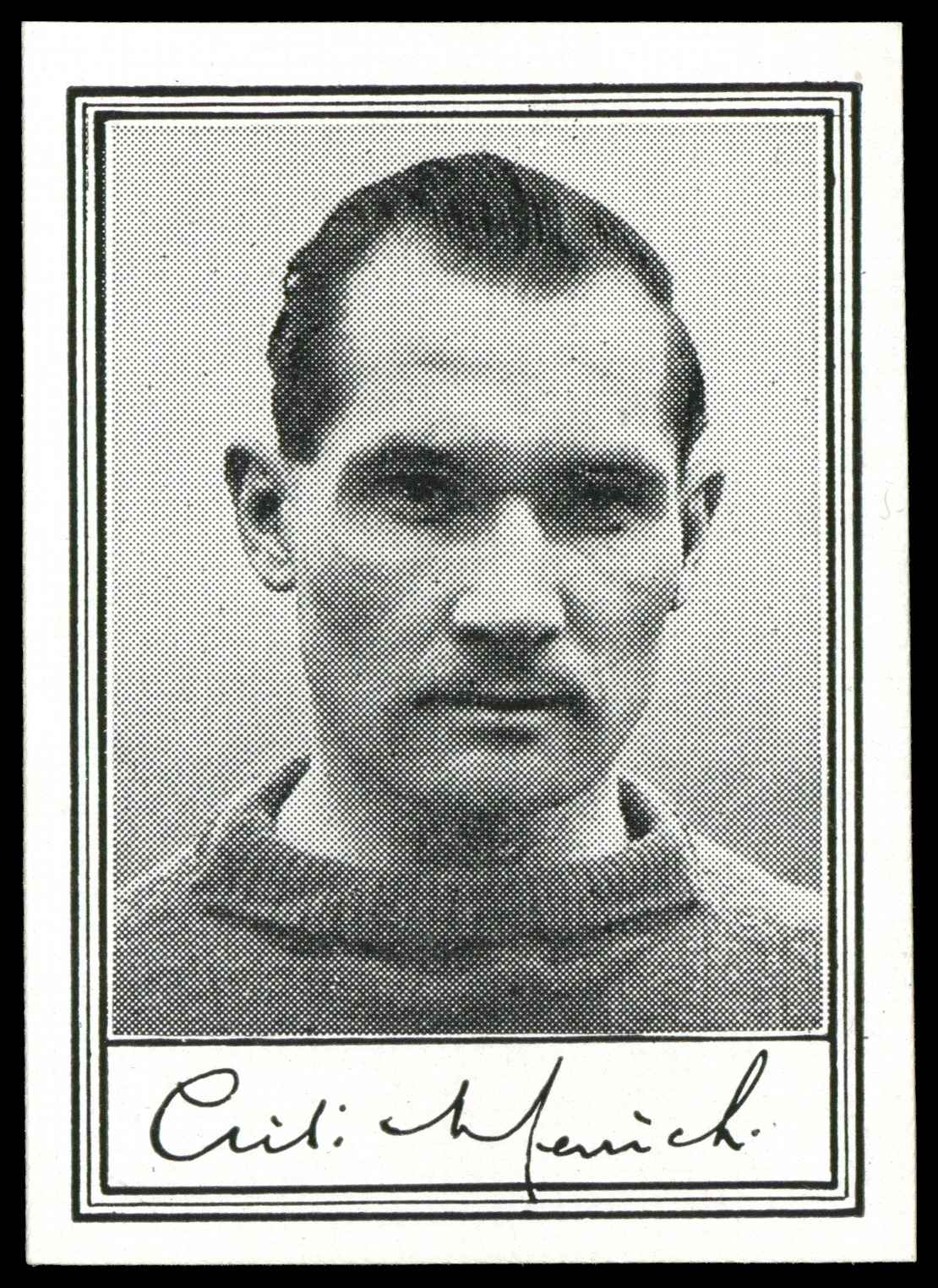 Barratt & Co - 'Famous Footballers A.2' (1954) #22 G. Merrick (Birmingham City) Barratt & Co - 'Famous Footballers A.2' (1954) #22 G. Merrick (Birmingham City)