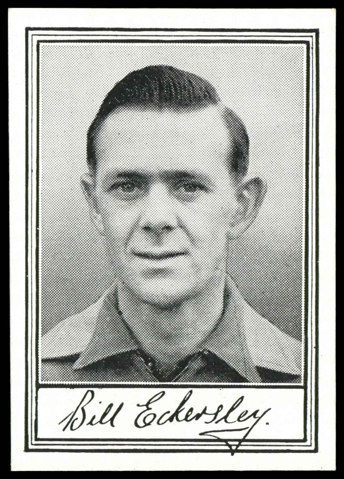 Barratt & Co - 'Famous Footballers A.2' (1954) #42 W. Eckersley (Blackburn Rovers) Barratt & Co - 'Famous Footballers A.2' (1954) #42 W. Eckersley (Blackburn Rovers)