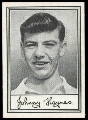Barratt & Co - 'Famous Footballers A.3' (1955) #10 J. Haynes (Fulham) Barratt & Co - 'Famous Footballers A.3' (1955) #10 J. Haynes (Fulham)