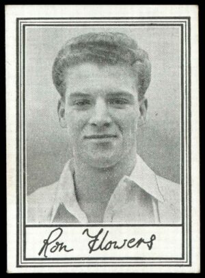 Barratt & Co - 'Famous Footballers A.3' (1955) #14 R. Flowers (Wolverhampton Wanderers) Barratt & Co - 'Famous Footballers A.3' (1955) #14 R. Flowers (Wolverhampton Wanderers)