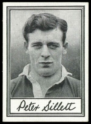 Barratt & Co - 'Famous Footballers A.3' (1955) #19 R.P. Sillett (Chelsea) Barratt & Co - 'Famous Footballers A.3' (1955) #19 R.P. Sillett (Chelsea)