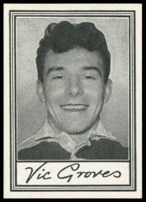 Barratt & Co - 'Famous Footballers A.3' (1955) #22 V. Groves (Leyton Orient) Barratt & Co - 'Famous Footballers A.3' (1955) #22 V. Groves (Leyton Orient)