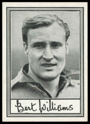 Barratt & Co - 'Famous Footballers A.3' (1955) #23 B. Williams (Wolverhampton Wanderers) Barratt & Co - 'Famous Footballers A.3' (1955) #23 B. Williams (Wolverhampton Wanderers)