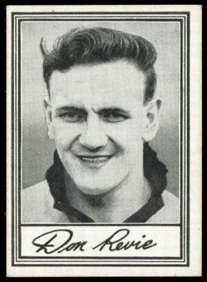 Barratt & Co - 'Famous Footballers A.3' (1955) #24 D. Revie (Manchester City) Barratt & Co - 'Famous Footballers A.3' (1955) #24 D. Revie (Manchester City)
