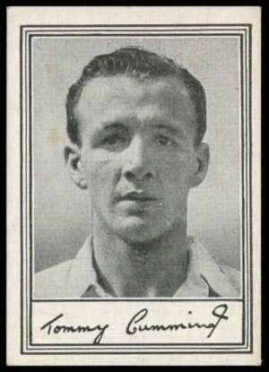 Barratt & Co - 'Famous Footballers A.3' (1955) #27 T. Cummings (Burnley) Barratt & Co - 'Famous Footballers A.3' (1955) #27 T. Cummings (Burnley)