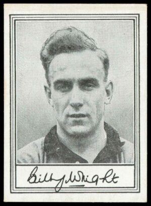Barratt & Co - 'Famous Footballers A.3' (1955) #31 W. Wright (Wolverhampton Wanderers) Barratt & Co - 'Famous Footballers A.3' (1955) #31 W. Wright (Wolverhampton Wanderers)
