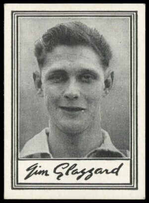 Barratt & Co - 'Famous Footballers A.3' (1955) #4 J. Glazzard (Huddersfield Town) Barratt & Co - 'Famous Footballers A.3' (1955) #4 J. Glazzard (Huddersfield Town)