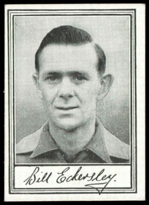 Barratt & Co - 'Famous Footballers A.3' (1955) #47 W. Eckersley (Blackburn Rovers) Barratt & Co - 'Famous Footballers A.3' (1955) #47 W. Eckersley (Blackburn Rovers)