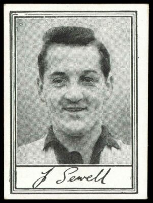 Barratt & Co - 'Famous Footballers A.3' (1955) #48 J. Sewell (Sheffield Wednesday) Barratt & Co - 'Famous Footballers A.3' (1955) #48 J. Sewell (Sheffield Wednesday)
