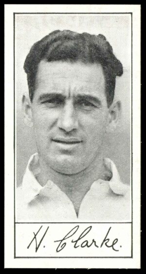 Barratt - H. Clarke (Tottenham Hotspur) -  'Famous Footballers A.4'  - (1956)