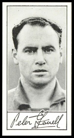 Barratt - P. Farrell (Everton) -  'Famous Footballers A.4'  - (1956)