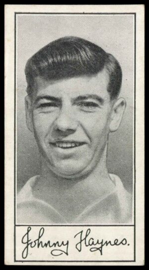Barratt - J. Haynes (Fulham) -  'Famous Footballers A.4'  - (1956)