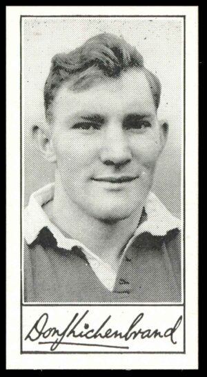 Barratt - D. Kirchenbrand (Glasgow Rangers) -  'Famous Footballers A.4'  - (1956)