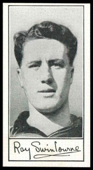 Barratt - R. Swinbourne (Wolverhampton Wanderers) -  'Famous Footballers A.4'  - (1956)