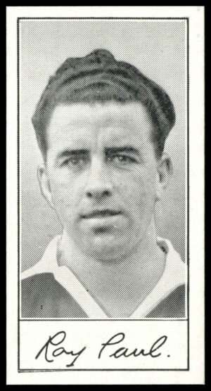 Barratt - R. Paul (Manchester City) -  'Famous Footballers A.4'  - (1956)
